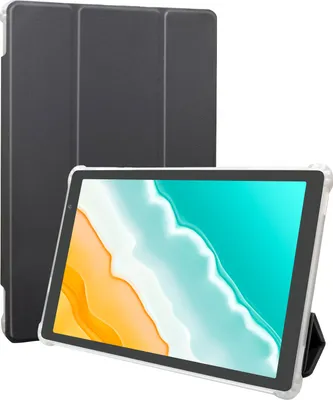 Produktbild von PRITOM Tablet 10,1 Zoll Android 14, 32GB ROM 512GB Expand, 2GB RAM Wi-Fi 6 Tablet PC mit 1,6 GHz Quad-Core-CPU, Silberne Farbe, mit Schutzhülle