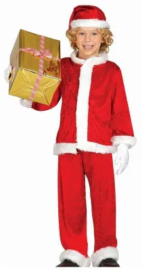 Obrázek produktu pro Kids' Favorite dětský kostým Santa Claus Vánoce 2026 červený