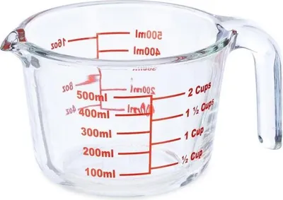 Image de Pichet doseur en verre 500 ml