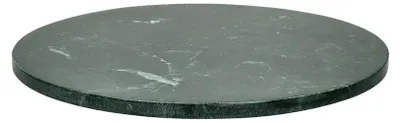 Produktbild von Pomax Carrara Tischplatte, Grün, Ø 45 x H 1,5 cm