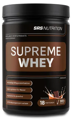 Produktbild von SRS Supreme Whey - 900 g - Dose Schoko