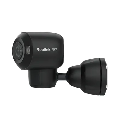 Zdjęcie produktu dla Reolink Argus 4 Pro+Panel słoneczny, kamera bezpieczeństwa 4K 8MP 2.4/5GHz WiFi, podwójny obiektyw 180°, noktowizor ColourX, inteligentne wykrywanie, czarna