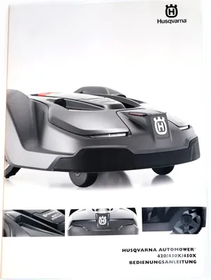 Produktbild von Husqvarna Automower 420 430X 450X Bedienungsanleitung Handbuch Leitfaden Deutsch