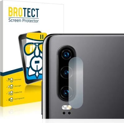 Produktbild von BROTECT Schutzglas für Huawei P30 (NUR Kameraschutz) 9H kratzfest klar