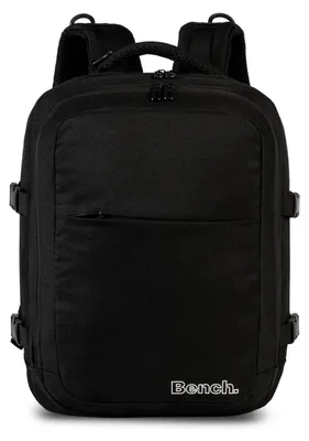 Imagen del producto de Bench. mochila de ocio mochila con compartimento para ordenador portátil Solid Backpack Black