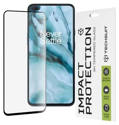 Zdjęcie produktu dla Techsuit 111D Full Cover szkło hartowane z OnePlus Nord 5G - czarne