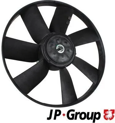 Produktbild von JP GROUP 1199100700 Lüfter Motorkühlung Kühlerlüfter für VW GOLF III (1H1) Wasserkühler Ø308mm
