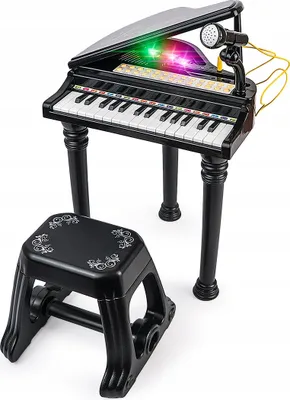 Zdjęcie produktu dla Pianino Dla Dzieci Nauka Gry Organy Mikrofon Mp3