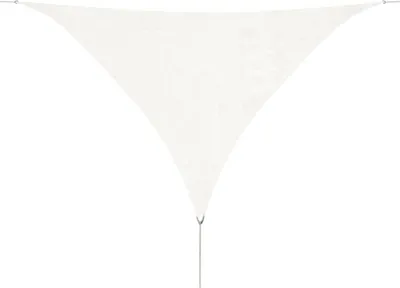 Obrázek produktu pro The Living Store Markýza HDPE trojúhelníková 3,6 x 3,6 x 3,6 m bílá