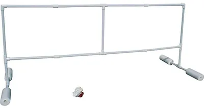 Obrázok produktu pre Plávajúca volejbalová sieť z PVC, biela, 152 x 60 cm
