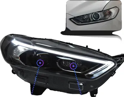 Immagine prodotto di Fari compatibili con Ford Mondeo, abbaglianti, lente proiettore, 2013-2016