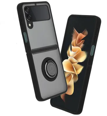 Obrázek produktu pro Husa pentru Samsung Galaxy Z Flip3 5G - Techsuit Glinth - Black