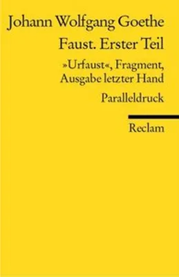 Immagine prodotto di Faust. Erster Teil