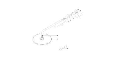 Zdjęcie produktu dla Deszczownica Dornbracht z przyłączem ściennym, Ø 300 mm, 28679970-33
