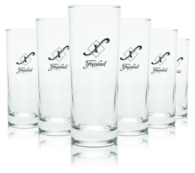 Produktbild von 6x Freixenet Glas 0,1l Sektgläser Longdrinkgläser Stange Aperitifgläser Secco
