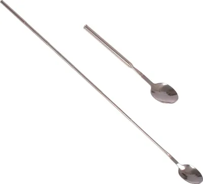 Produktbild von Teleskop-Löffel 20-64cm Esslöffel Campingbesteck Outdoor Lagerfeuer Partylöffel