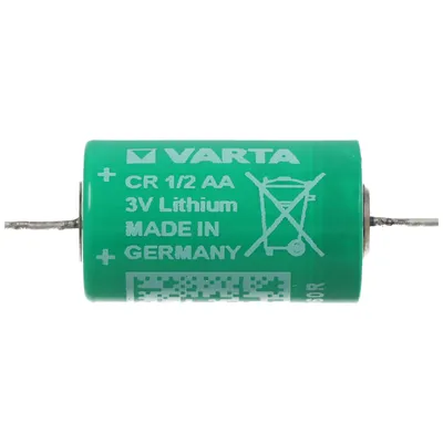 Zdjęcie produktu dla Bateria litowa Varta CR1/2AA 6127 z osiowym przewodem lutowniczym