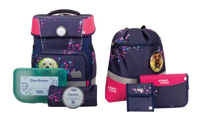 Produktbild von School-Mood Schulranzenset Champion Leni (Hund)