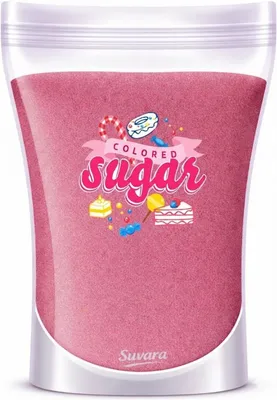 Produktbild von Dekorzucker Zucker Rosa 250 g für Torten, Zuckerwatte und Popcorn