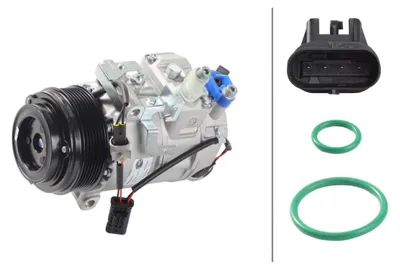 Obrázok produktu pre Klimakompresor 12 V, Ø 109 mm, HELLA Thermo-Expertise, napr. pre MERCEDES-BENZ CLS