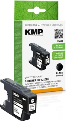 Obrázok produktu pre KMP B59B, Čierna, Atrament na pigmentovej báze, 1 kusov, 600 strany, Balenie po jednom kuse