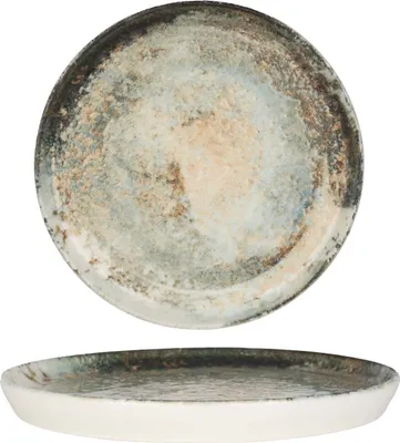 Image de Assiette à dessert Rinart - Obvara - Porcelaine - 17 cm