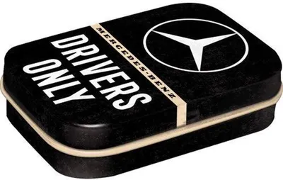 Produktbild von Nostalgic-Art - Pillendose - Mercedes-Benz - Drivers Only