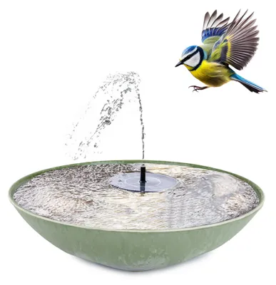 Produktbild von Outdoor Solar Brunnen Set 45cm grün