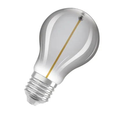 Produktbild von OSRAM LED-Lampen, Vintage-Edition, 4 Watts Ersatz, E27, A-shape, 1800 Kelvin, Comfort warm white, Klares Glas, single Pack