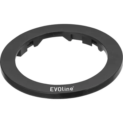 Produktbild von EVOline One Abdeckring Abdeckung ø59 mm, Höhe 4 mm, Kunststoff schwarz