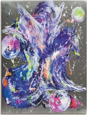Produktbild von ARTland Leinwandbild Abstraktion XV Größe: 30x40 cm
