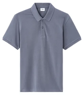 Produktbild von Celio Teone leichtes strukturiertes Baumwollpiqué Polohemd für Herren Größe S