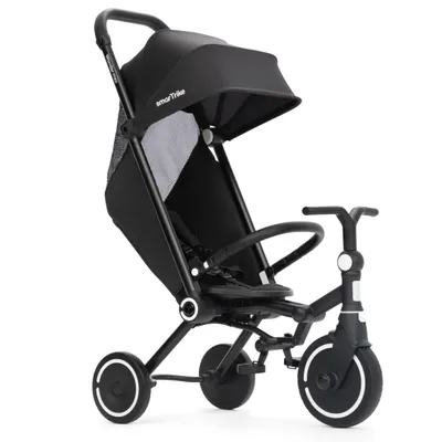 Produktbild von SmarTrike Wonder MAX 6v1 – Luxuswagen und Dreirad mit vollständiger Ausstattung - schwarz