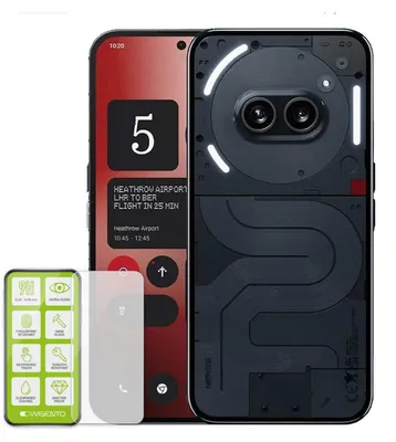 Image de Coque de protection en TPU transparente pour Nothing Phone 2a / Plus avec verre H9 de 0,26 mm