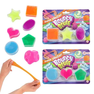 Produktbild von Toi Toys Bouncing putty 3 Stück auf Karte