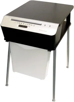 Produktbild von Bonsaii 510909 Doc Shred Fit | Druckertisch Aktenvernichter |Partikelschnitt | 7 Blatt |10 Liter | 4x40 mm Partikelgröße (P-4) | Maße (LxBxH in cm): 41x54x65 | Belastbar bis 50 kg