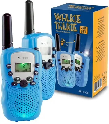 Produktbild von X4-TECH 701953, Professioneller Mobilfunk (PMR), 8 Kanäle, 400 - 470 MHz, 3000 m, Erwachsener, Unisex