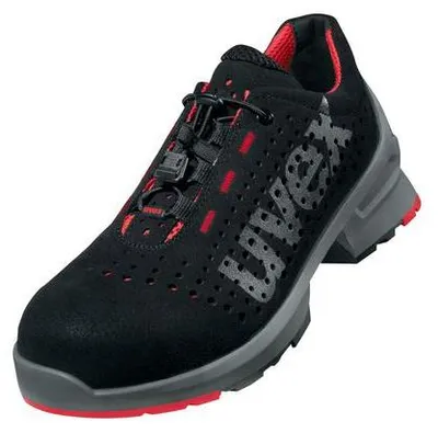 Produktbild von Uvex 8546, Unisex, Erwachsener, Sicherheitsschuhe, Schwarz, Grau, Rot, FO, S1, Schnürverschluss