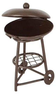 Produktbild von Miniaturgrill für den Garten im Puppenhaus aus Metall