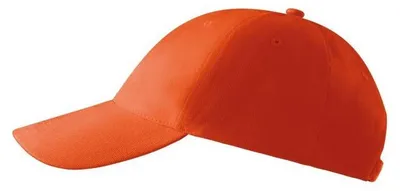 Immagine prodotto di Malfini - Berretto da baseball, 6 segmenti, modello PP8824 (taglia unica) (arancione/rosso)