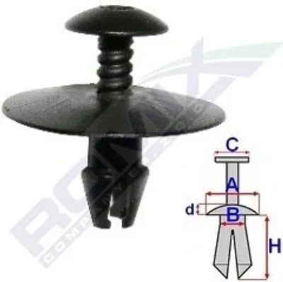 Produktbild von ROMIX Clip Zier- / Schutzleiste C60442 7 5mm 16mm