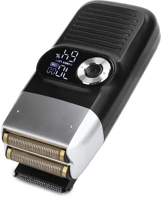 Obrázek produktu pro Elektrický zastřihávač vousů a holicí strojek 2 v 1, bezdrátový, s baterií 1400 mAh, pro muže