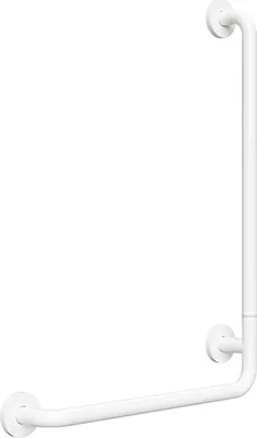 Produktbild von BELP Steckbarer Duschgriff rechts Eisen Weiß mit Abdeckung 110x630x890 mm, 120 kg Traglast für Bad & WC >> zum Bohren