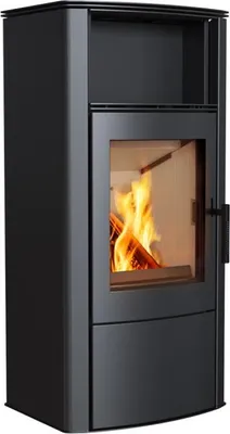 Produktbild von Kaminofen aus Stahl KRATKI PROTON Ø 150 8 kW mit Türfeder