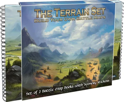 Zdjęcie produktu dla Zestaw Terrain Set Build Your Own Battle Map Kit - Akcesoria do gier RPG - Edycja ENG