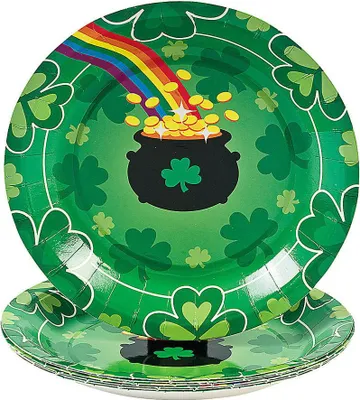 Produktbild von St. Patricks Day Pappteller Klein