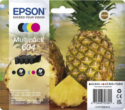 Produktbild von Epson Multipack 4-Colours 604 T 10G6