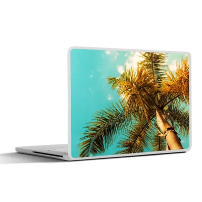 Produktbild von MuchoWow® Laptop Aufkleber Sticker Cover Palme - Sommer - Tropisch 30x21 cm - Sticker für Laptop - Selbstklebend
