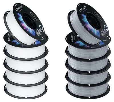Zdjęcie produktu dla Włókno do drukarki 3D, wysoka transparentność, wytrzymałe i odporne, PETG, 5GY, 5WT