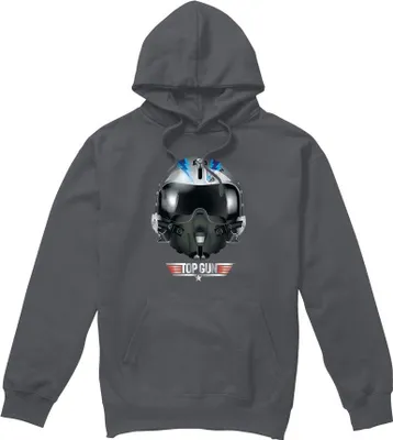 Immagine prodotto di Top Gun - Felpa con cappuccio "Iceman" da uomo TV9055 (M) (Charcoal)